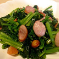 クックQPU4ZJ☆'s cooksnap of when they made ほうれん草とウインナー炒め.