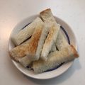 ラクラクダ's cooksnap of when they made カリカリトースト＠つくば市離乳食.