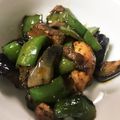 you宥's cooksnap of when they made なすと鶏肉のオイスター味噌炒め.