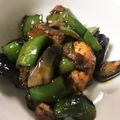 you宥's cooksnap of when they made なすと鶏肉のオイスター味噌炒め.