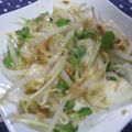 miyuki12's cooksnap of when they made ピーナッツバターで☆はんぺんともやし.