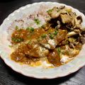 ♪Key♪'s cooksnap of when they made 煮込み5分でビーフストロガノフ.