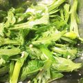 スティッチ、's cooksnap of when they made 春菊のナムル.