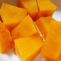 だんだん！'s cooksnap of when they made 【離乳食･手掴み】レンチン！かぼちゃ.
