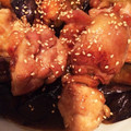 クックX7MMDE☆'s cooksnap of when they made 鶏と茄子のソース照り焼き丼♪ネギたっぷり.