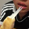 nonahasa's cooksnap of when they made BBQに！チーズびよーんパン.