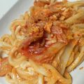 CoffeeCoco's cooksnap of when they made キムチ焼きうどん.