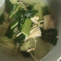 クックZ8J4H4☆'s cooksnap of when they made 簡単！青梗菜の朝食スープ.