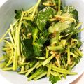 なびろめ's cooksnap of when they made 切って和えるだけ！三つ葉のさっぱりサラダ.