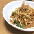 Sac’HiNa's cooksnap of when they made 春雨とにらともやしの炒め物☆.