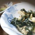 ♪ponkayo♪'s cooksnap of when they made うどとわかめの酢味噌和え.