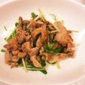 なーなちゃん's cooksnap of when they made 豚と水菜の梅味ユーリンチー風＊油淋鶏＊.