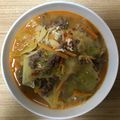 かおり♡♡♡'s cooksnap of when they made 牛肉（切り落とし）と豆板醤で作るクッパ♡.
