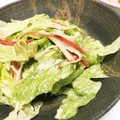 ノビル's cooksnap of when they made 簡単☆レタスとカニカマのマヨサラダ.