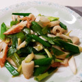 つぼみの's cooksnap of when they made ネギと竹輪の麺つゆ炒め.