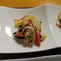 堕天使M's cooksnap of when they made わかめとキャベツのごまダレサラダ❀.