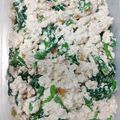 クック8YQSKM☆'s cooksnap of when they made 簡単☆ほうれん草とクルミの白和え.