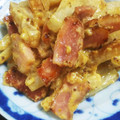 たかともしゃん's cooksnap of when they made 焼き大根とベーコンの粒マス炒め＊.
