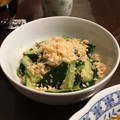 ＊ゆあま＊'s cooksnap of when they made ２分で完成！たたききゅうり鮭フレークのせ.