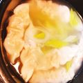 みちゃん☺︎'s cooksnap of when they made あったか生姜と鶏ガラの餃子スープ.
