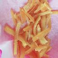 家族の美味しい☆'s cooksnap of when they made 砂糖少なめ八朔皮オレンジピール.