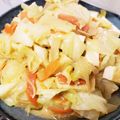 T's cooksnap of when they made 厚揚げとキャベツの味噌炒め.