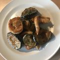 Yokchina's cooksnap of when they made えびとズッキーニのオーロラ炒め.