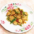 なつき☆ミ's cooksnap of when they made 蒸しホタテとレタスのバター醤油炒め.