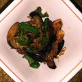 ももたももた's cooksnap of when they made なすとピーマンのじゃこ炒め.