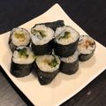 kookuro's cooksnap of when they made 花わさびの醤油漬けと細巻き.