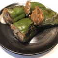 EGUDON's cooksnap of when they made 包丁いらず！ピーマンのマイタケづめ.