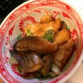 Тика's cooksnap of when they made ササミとナスのポン酢焼き.