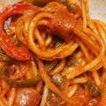 HIRIAlove's cooksnap of when they made お弁当に！ウインナースパゲティ.