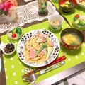 NanaTr's cooksnap of when they made お浸しリメイク☆ほうれん草クリームパスタ.