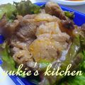 yukiはぴ's cooksnap of when they made ご飯がすすむ～♡〷豚肉の甘酢豆板醤漬け〷.