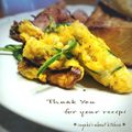 inyako's cooksnap of when they made 【時短・簡単】ピーマンの卵焼き.