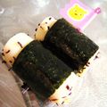 とっぽぎがおちゃん's cooksnap of when they made チーかまのゆかり海苔巻き.