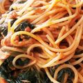 spica1206's cooksnap of when they made m簡単！ほうれん草とツナのトマトパスタ.