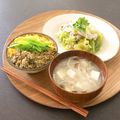 shibatama's cooksnap of when they made 五目鶏そぼろ.