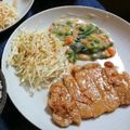 猫まんま☆'s cooksnap of when they made 即席ミックスベジタブルホワイトソースあえ.