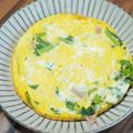 Coo1215's cooksnap of when they made ✿簡単✿ニラ玉ベーコンオムレツ.