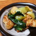 narimimama's cooksnap of when they made 青梗菜と油あげのオイスター炒め.