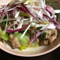 こざっしゅ's cooksnap of when they made 山東菜の豚ネギ生姜炒め.