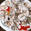 藍ボール's cooksnap of when they made 手づかみ離乳食♪ひじきとシラスのおやき.