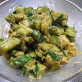 ショコラスペシャル's cooksnap of when they made アボカドときゅうりのわさび醤油和え.