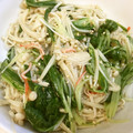 さおりん@料理特訓中's cooksnap of when they made レンジで簡単♪シメジと水菜のお浸し.