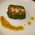 ごへいもちらぶ's cooksnap of when they made 春野菜のテリーヌ　粒マスタードソース.