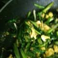 あねさん②'s cooksnap of when they made わけぎの卵炒め.
