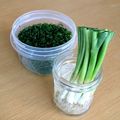 piro0829's cooksnap of when they made リボベジも！青ネギ( 万能ネギ)の保存☆.