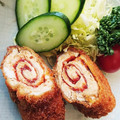 さくらりんごはな's cooksnap of when they made 簡単ロールささみ揚げ.